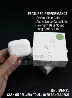 AirPods Pro H2 ANC Wireless Earbuds-White Edition-Brand New | Premium