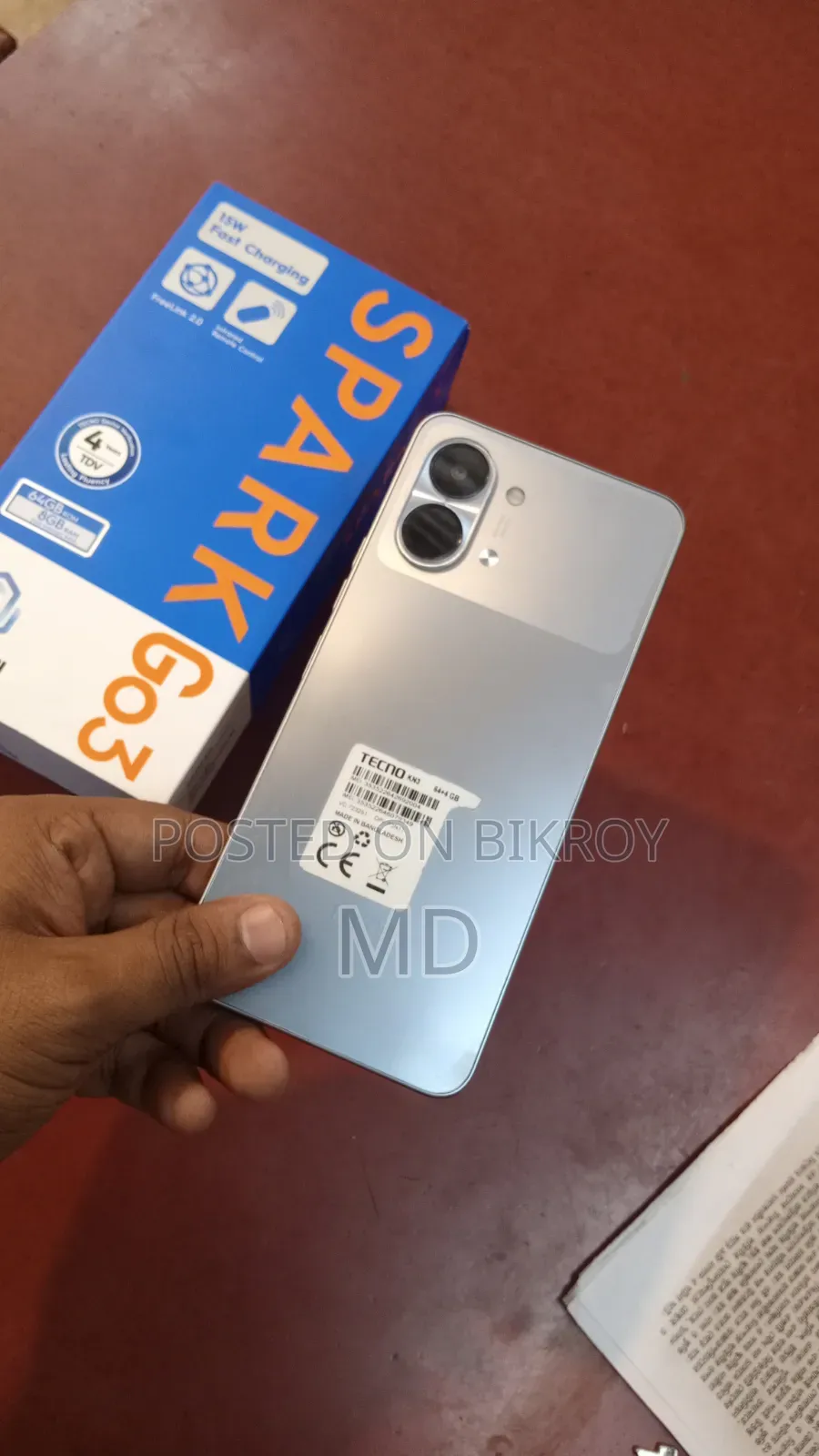 Tecno Spark Go 3 64 GB Silver