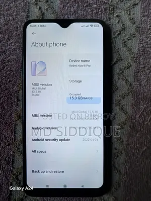 Xiaomi Redmi Note 8 Pro 64 GB Blue