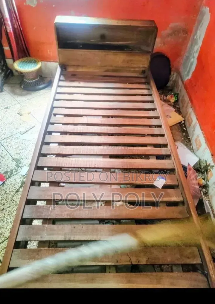 সেগুন কাঠের খাট