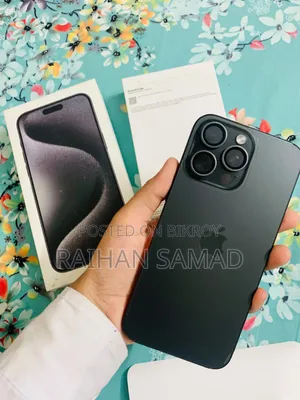 Apple iPhone 15 Pro Max 512 জিবি ব্ল্যাক