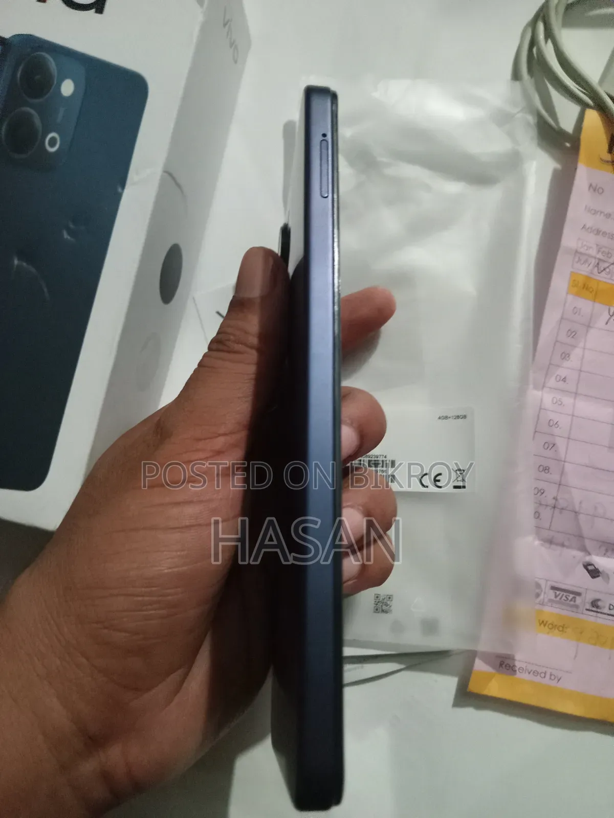 ভিভো ওয়াই১১ডি ১২৮ জিবি ব্ল্যাক