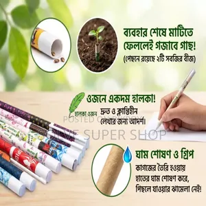 Bio-Pen Eco-Friendly Paper Pens – 25 Pieces Set