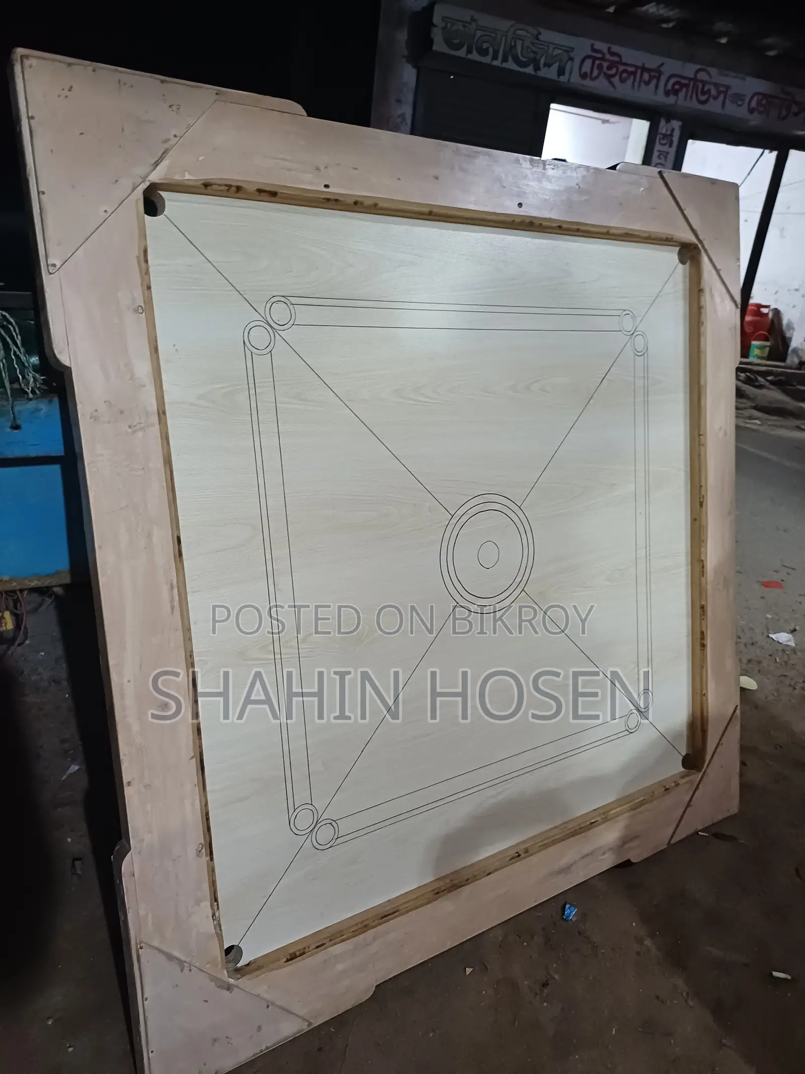 ওয়াটারপ্রুফ প্রিমিয়াম বেল কাঠের ক্যারাম