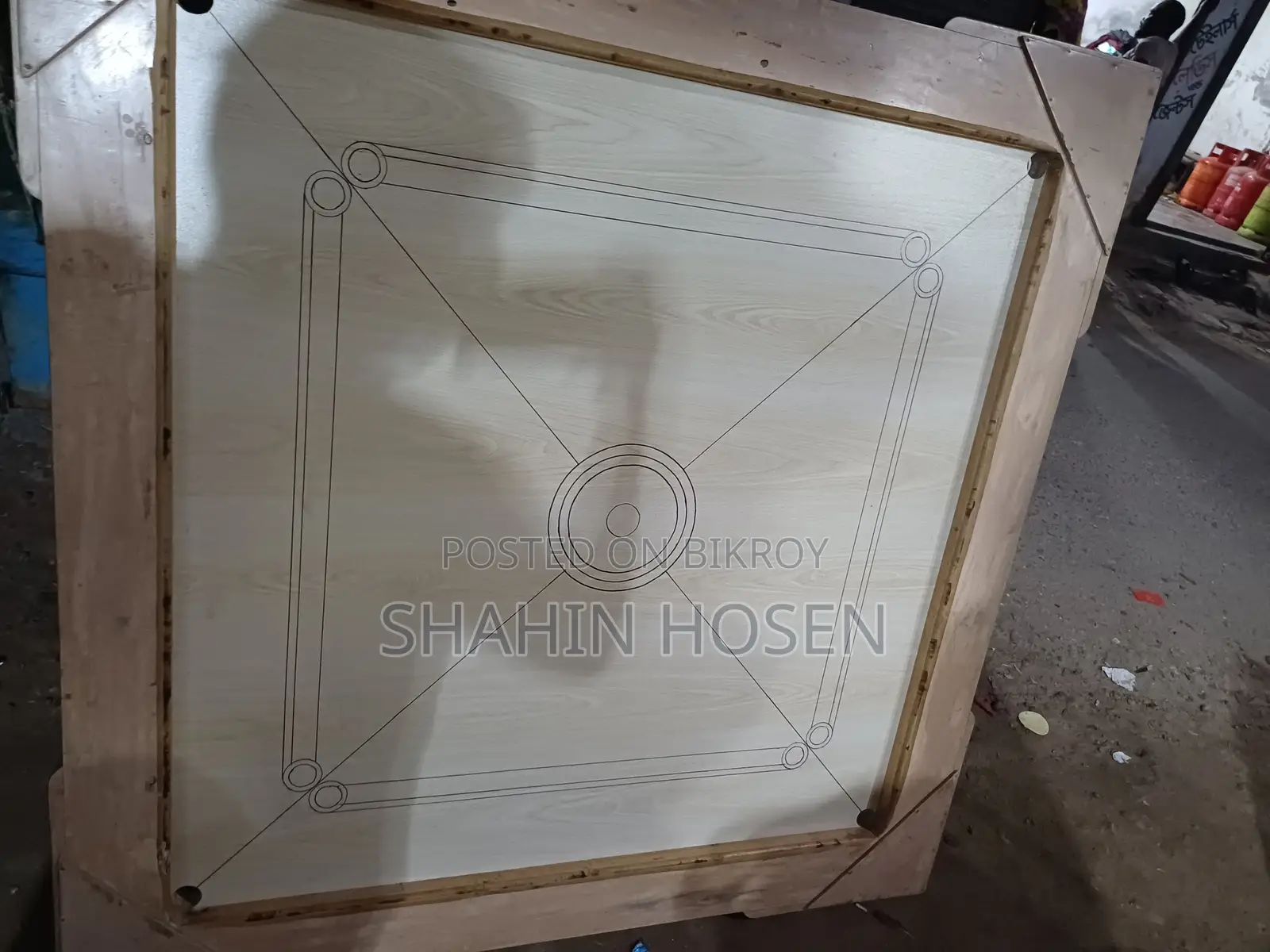 ওয়াটারপ্রুফ প্রিমিয়াম বেল কাঠের ক্যারাম