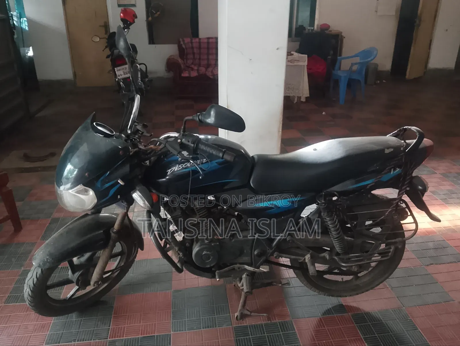 Bajaj Discover 135 2008 Blue