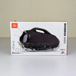 JBL Boombox 4 Mini Wireless Speaker – Powerful Sound Anywhere!