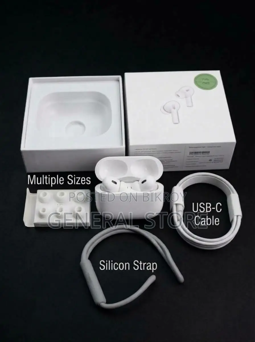 AirPods Pro H2 ANC Wireless Earbuds-White Edition-Brand New | Premium