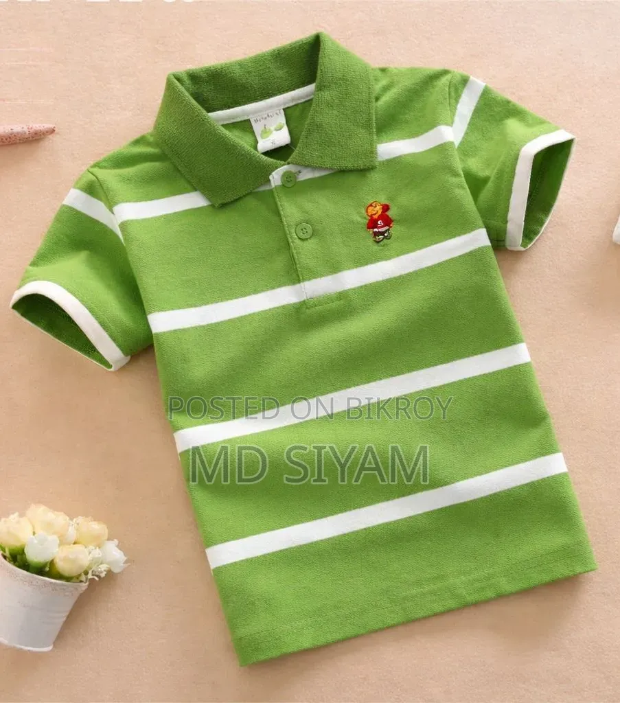 Stylish Baby Polo Shirt Fabrics: 100% Cotton Pocket: 100%