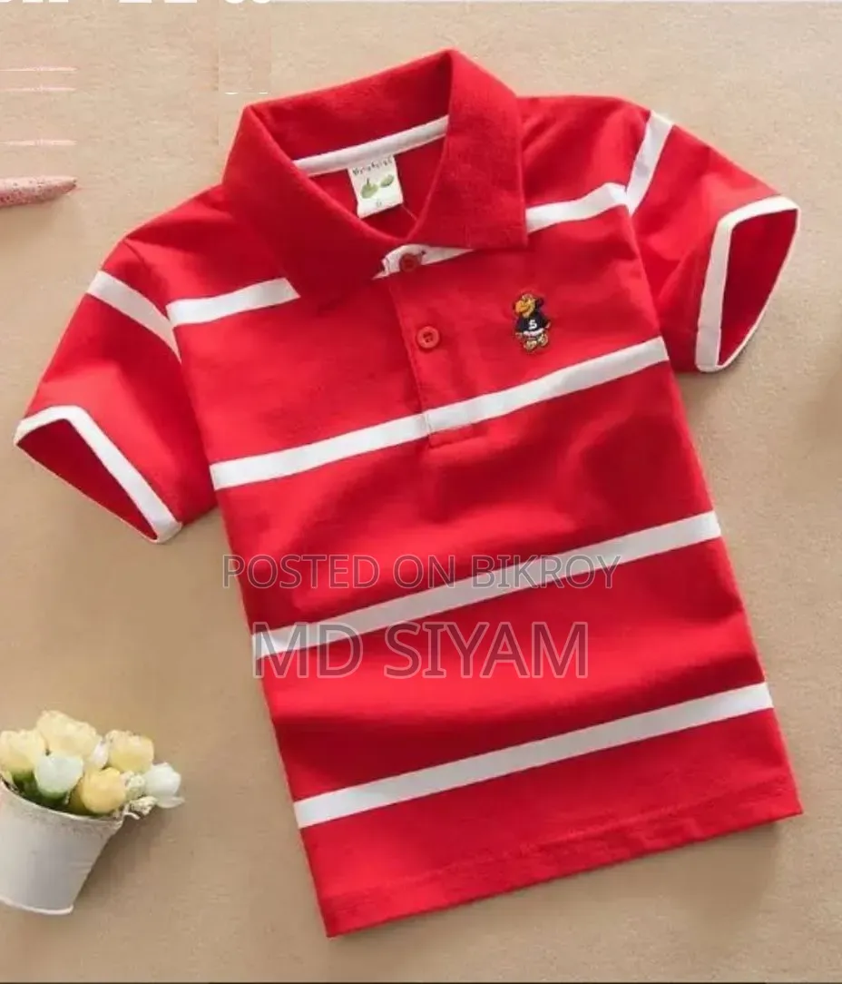 Stylish Baby Polo Shirt Fabrics: 100% Cotton Pocket: 100%