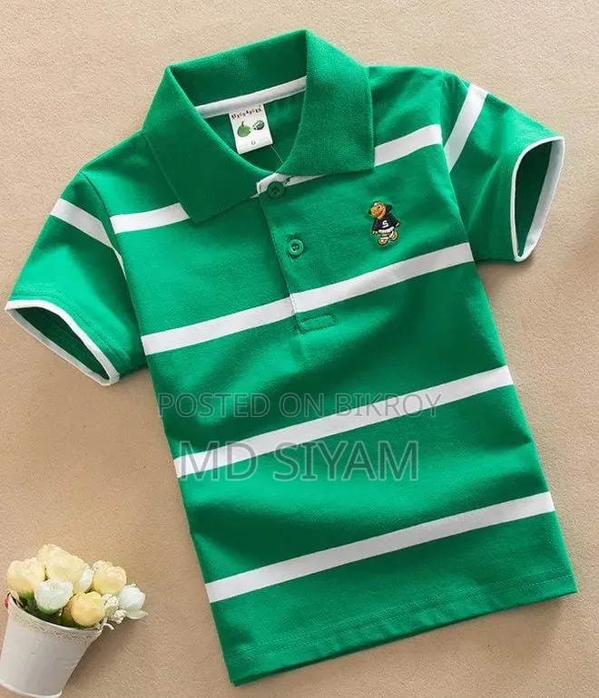 Stylish Baby Polo Shirt Fabrics: 100% Cotton Pocket: 100%