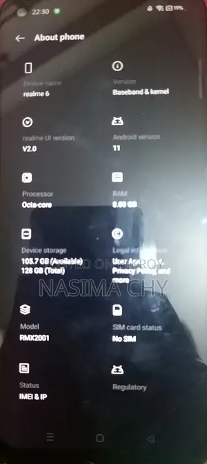 Realme 6 128 GB Graphite