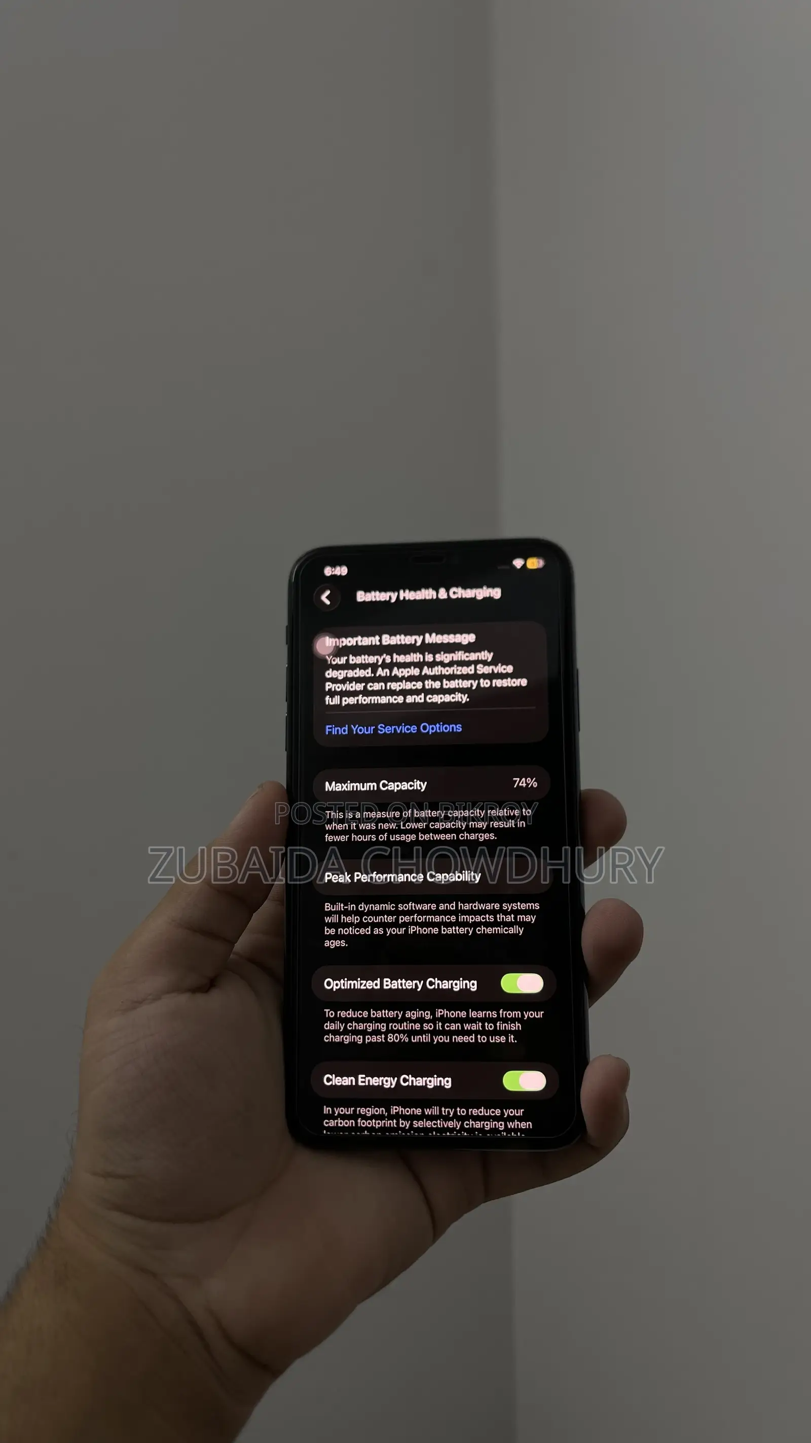 New Apple iPhone 11 Pro Max 256 GB Green