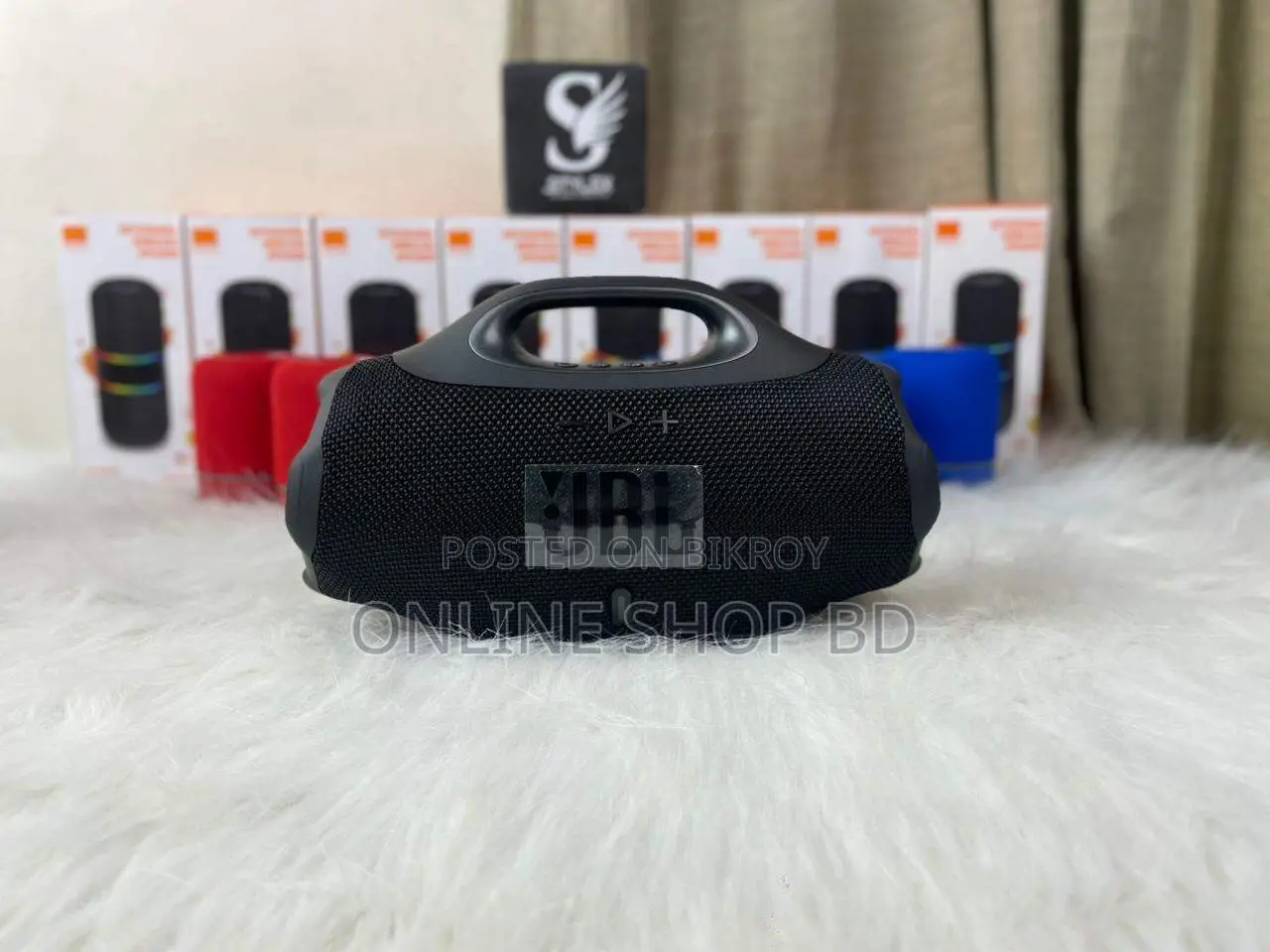 JBL Boombox 4 Mini Wireless Speaker – Powerful Sound Anywhere!