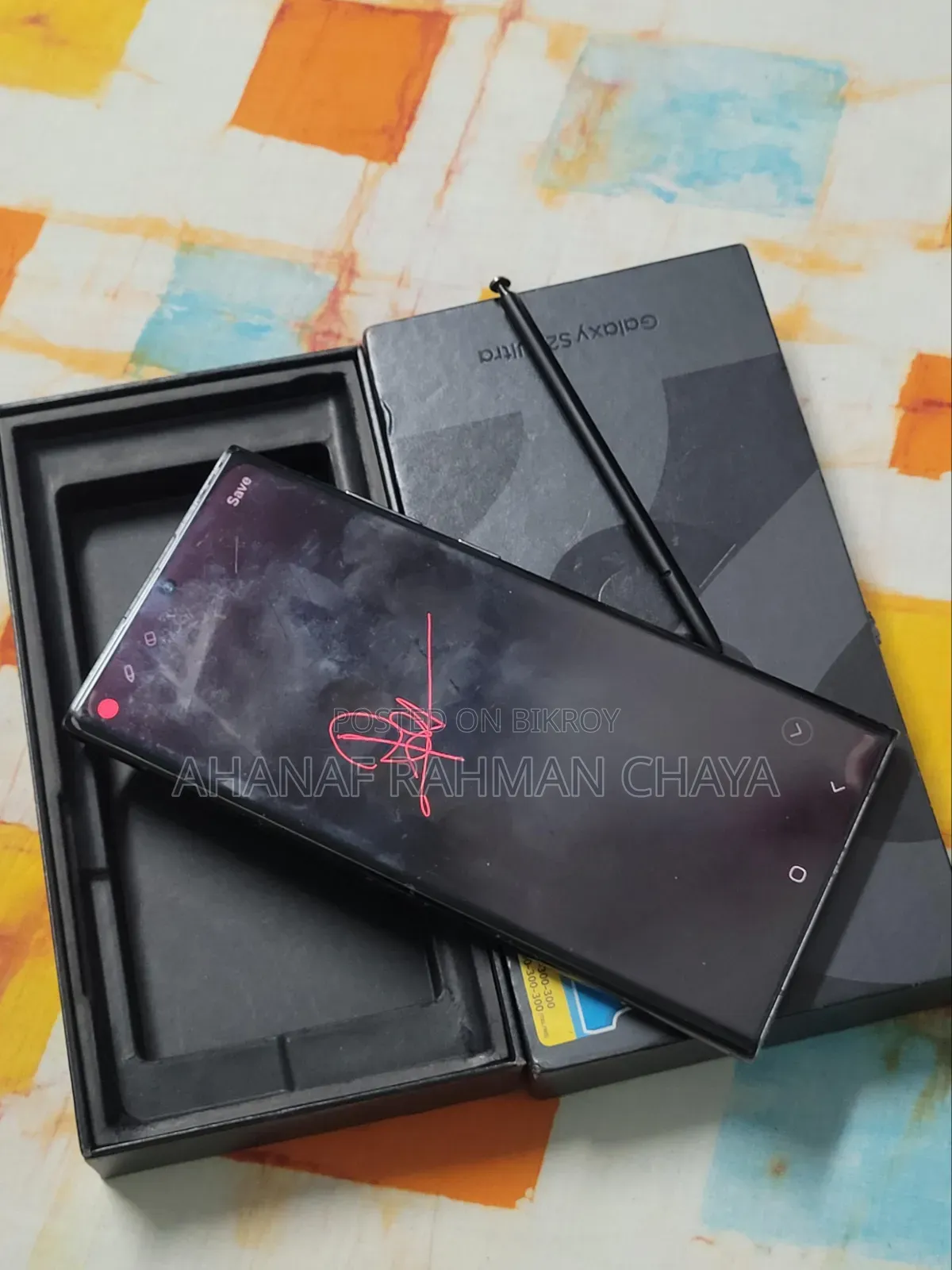 Samsung Galaxy S22 Ultra 256 GB Black