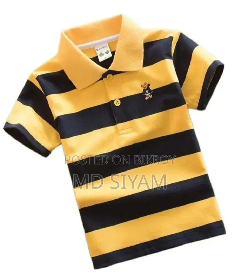 Stylish Baby Polo Shirt Fabrics: 100% Cotton Pocket : 100%