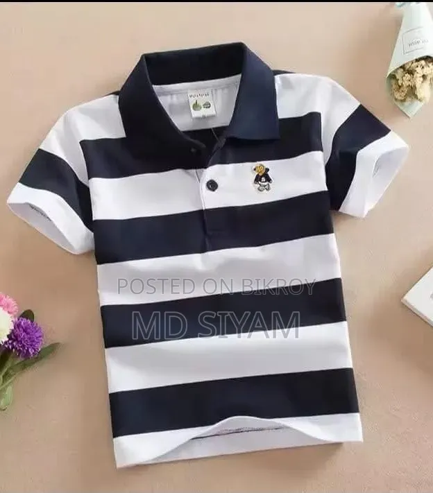 Stylish Baby Polo Shirt Fabrics: 100% Cotton Pocket : 100%