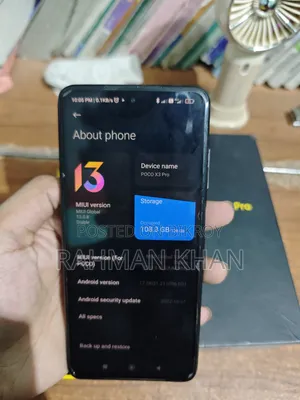 Xiaomi Poco X3 Pro 128 GB ব্ল্যাক