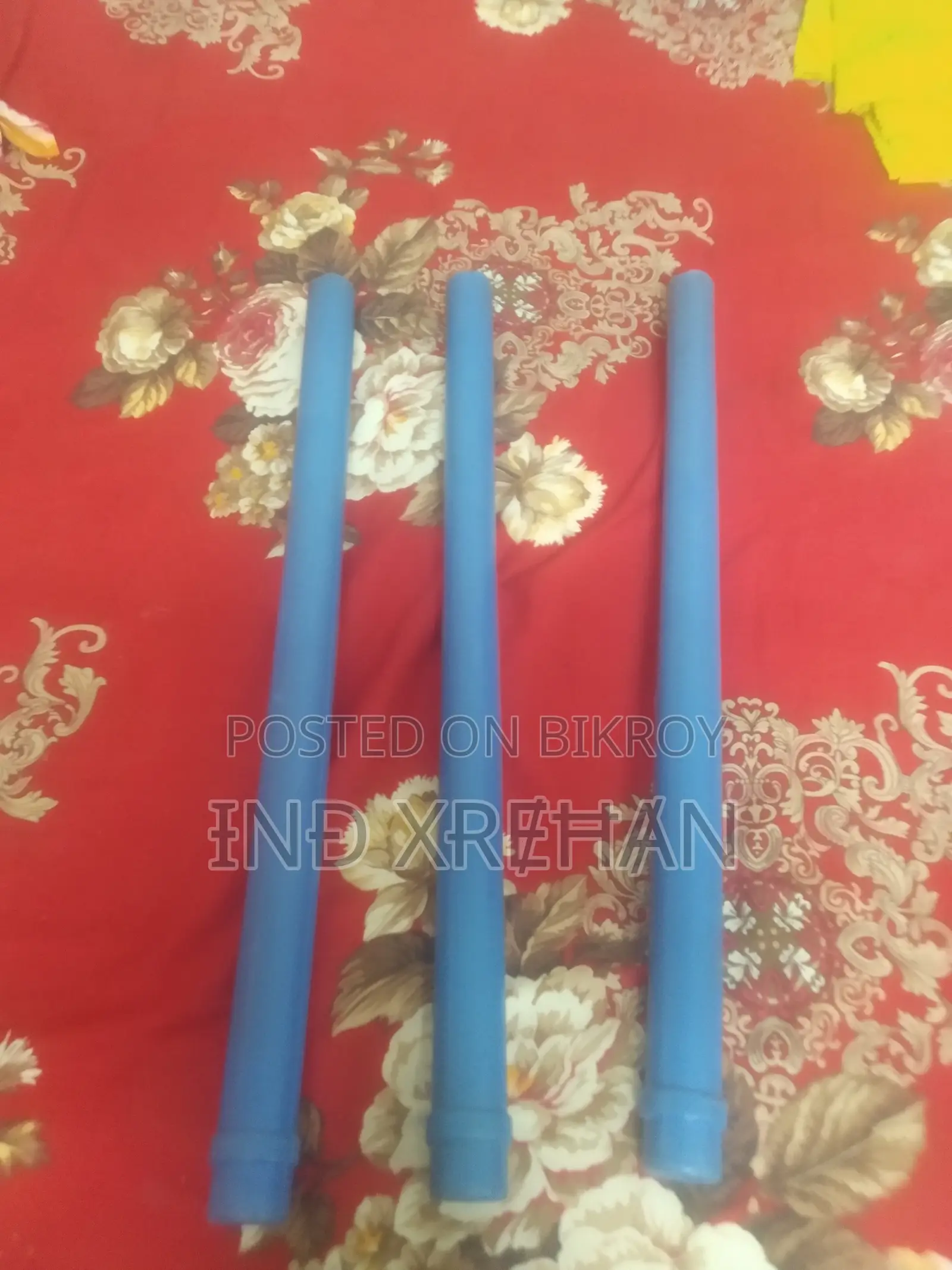 Only packet opened and checked Bleu Color Cricket Stamp