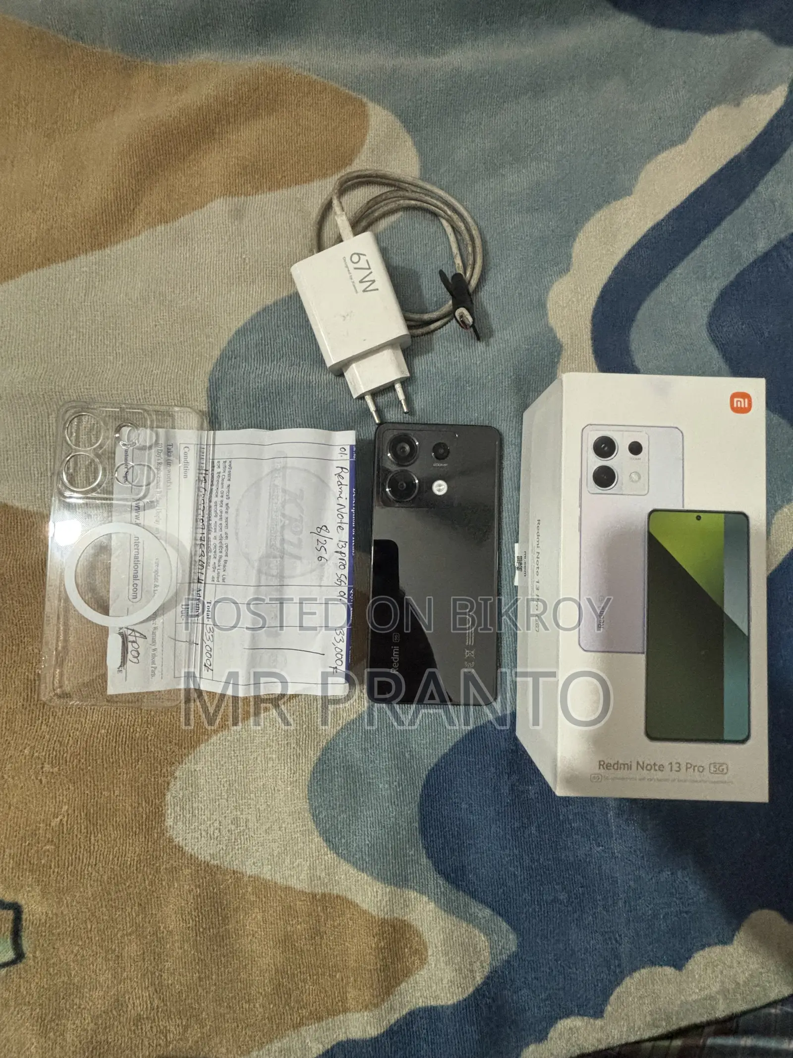 Xiaomi Redmi Note 13 Pro 5G 256 GB Black