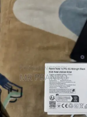 Xiaomi Redmi Note 13 Pro 5G 256 GB Black