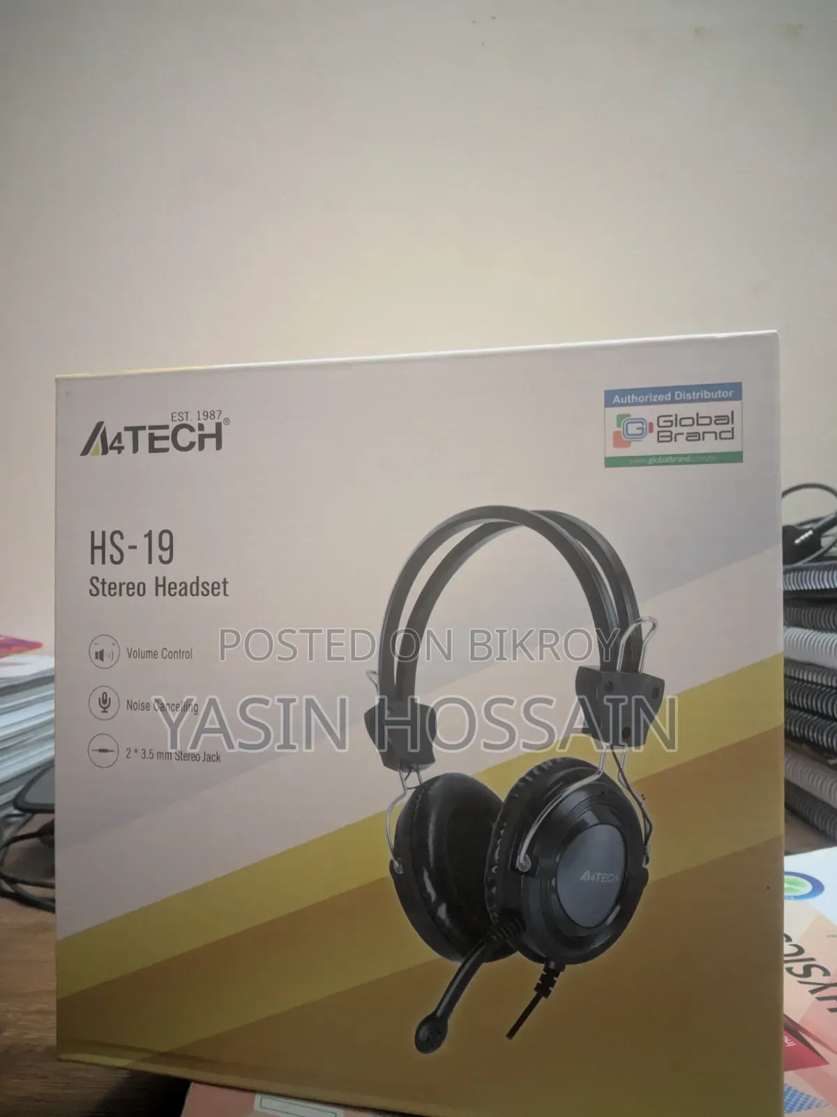 HS-19 Stereo Headset for Sale – Good Condition