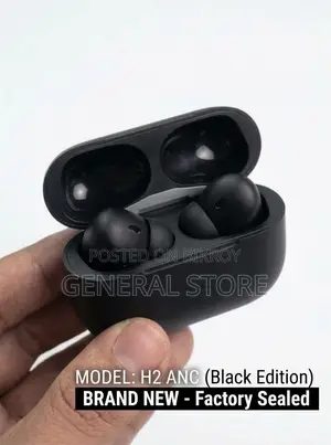 AirPods Pro H2 ANC Wireless Earbuds-Black Edition | Brand New Premium