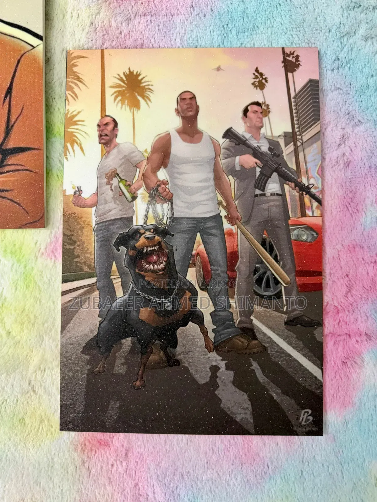 ​💥 GTA Fanatics Exclusive! Premium Wall Decor Set for Gamers 🎮🔥