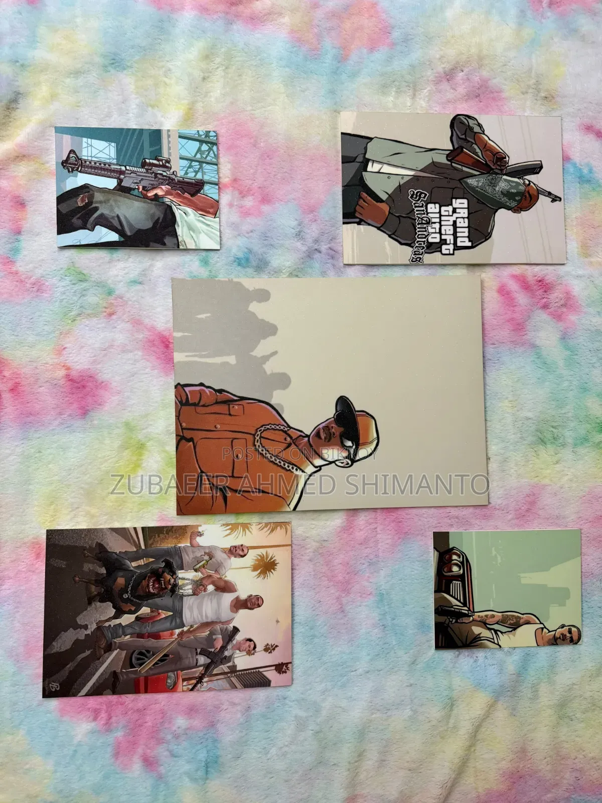 ​💥 GTA Fanatics Exclusive! Premium Wall Decor Set for Gamers 🎮🔥