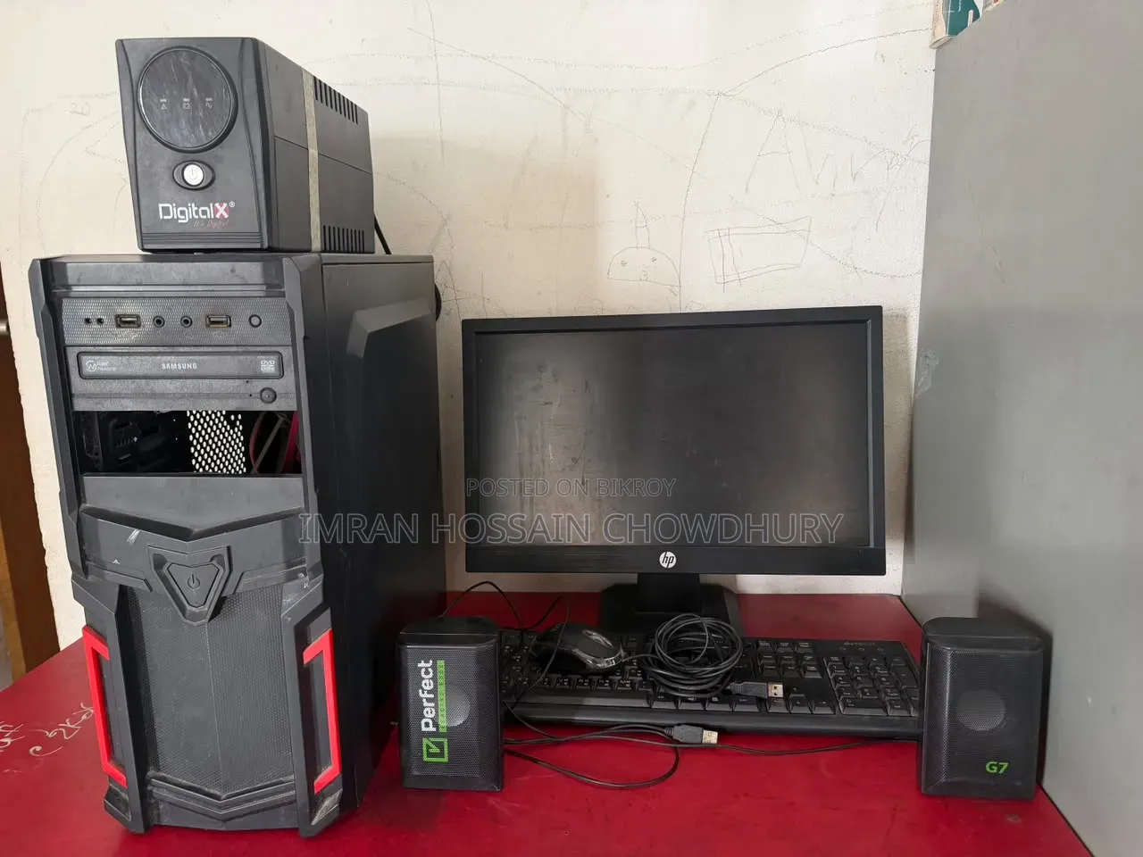Desktop Computer HP 4GB SSD 256GB