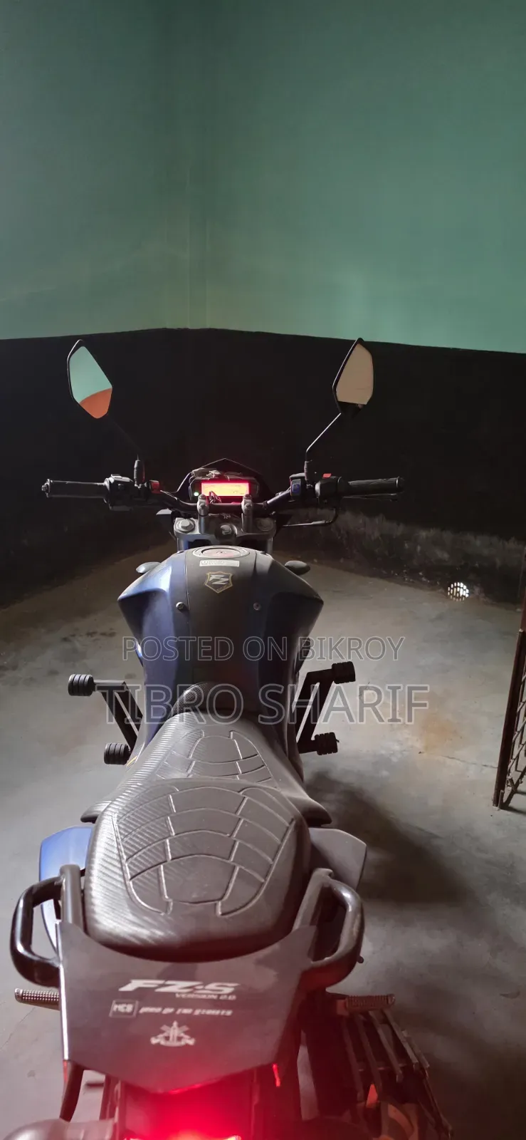 New Yamaha FZS V2 2023 Blue