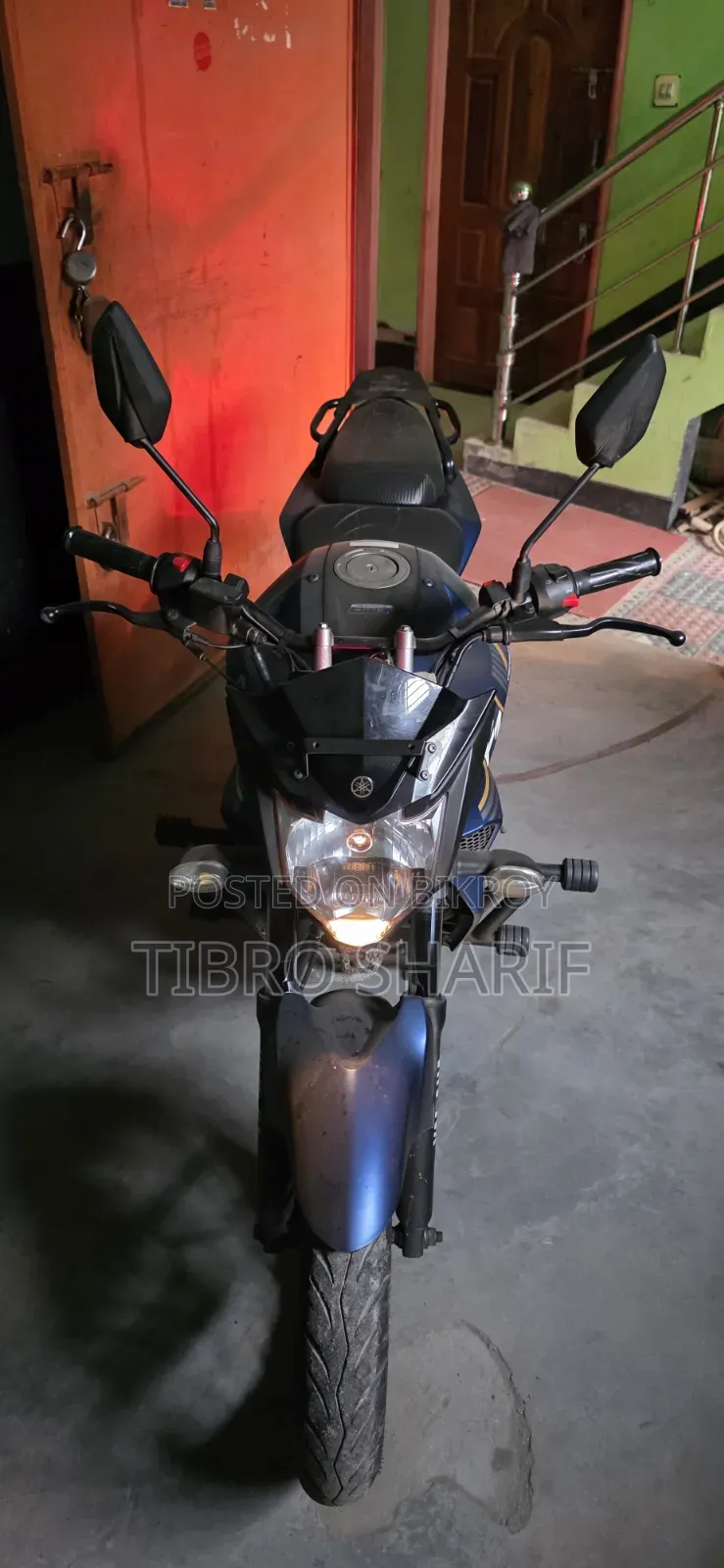 New Yamaha FZS V2 2023 Blue