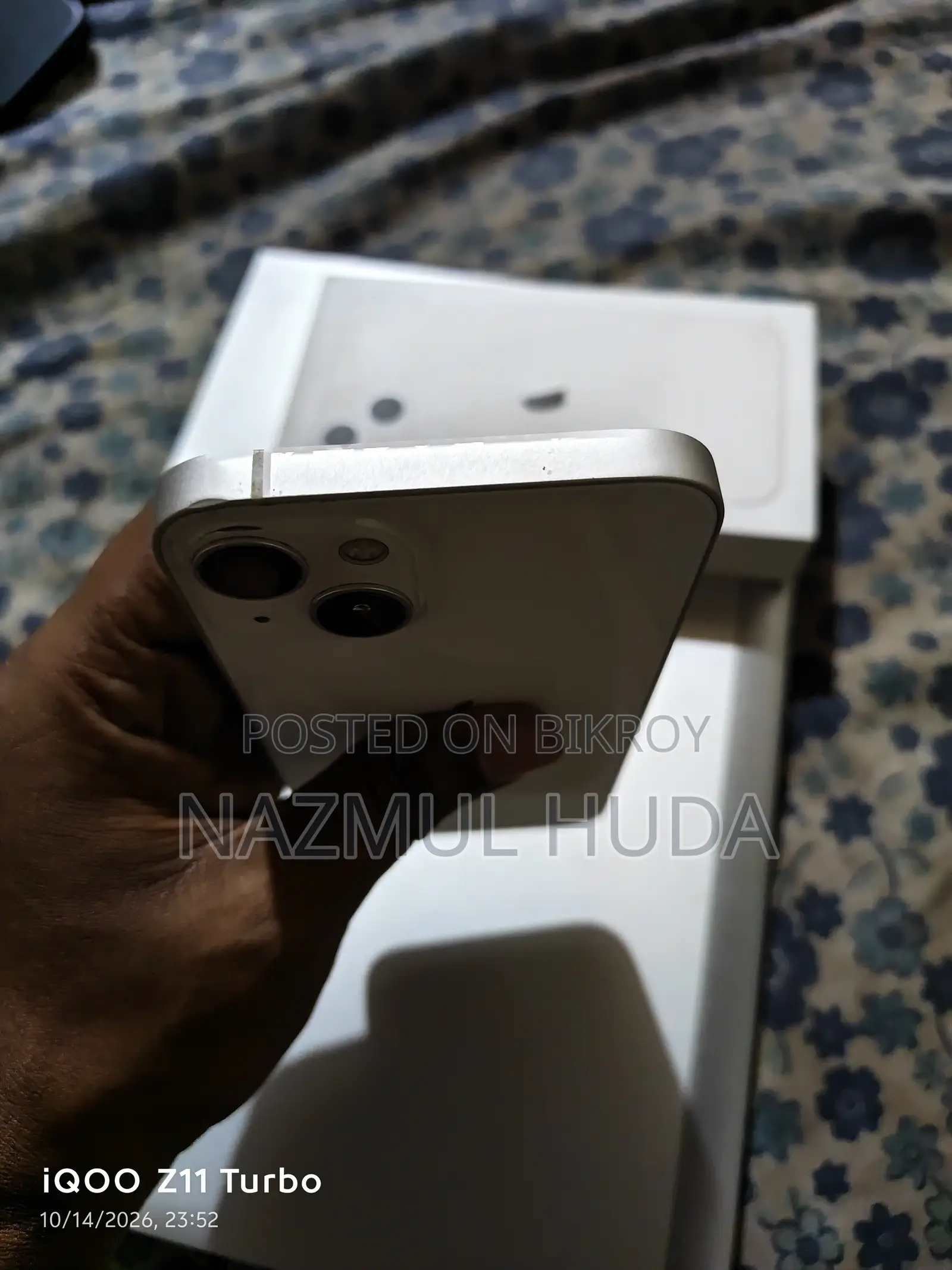 অ্যাপল আইফোন ১৩ ১২৮ জিবি হোয়াইট