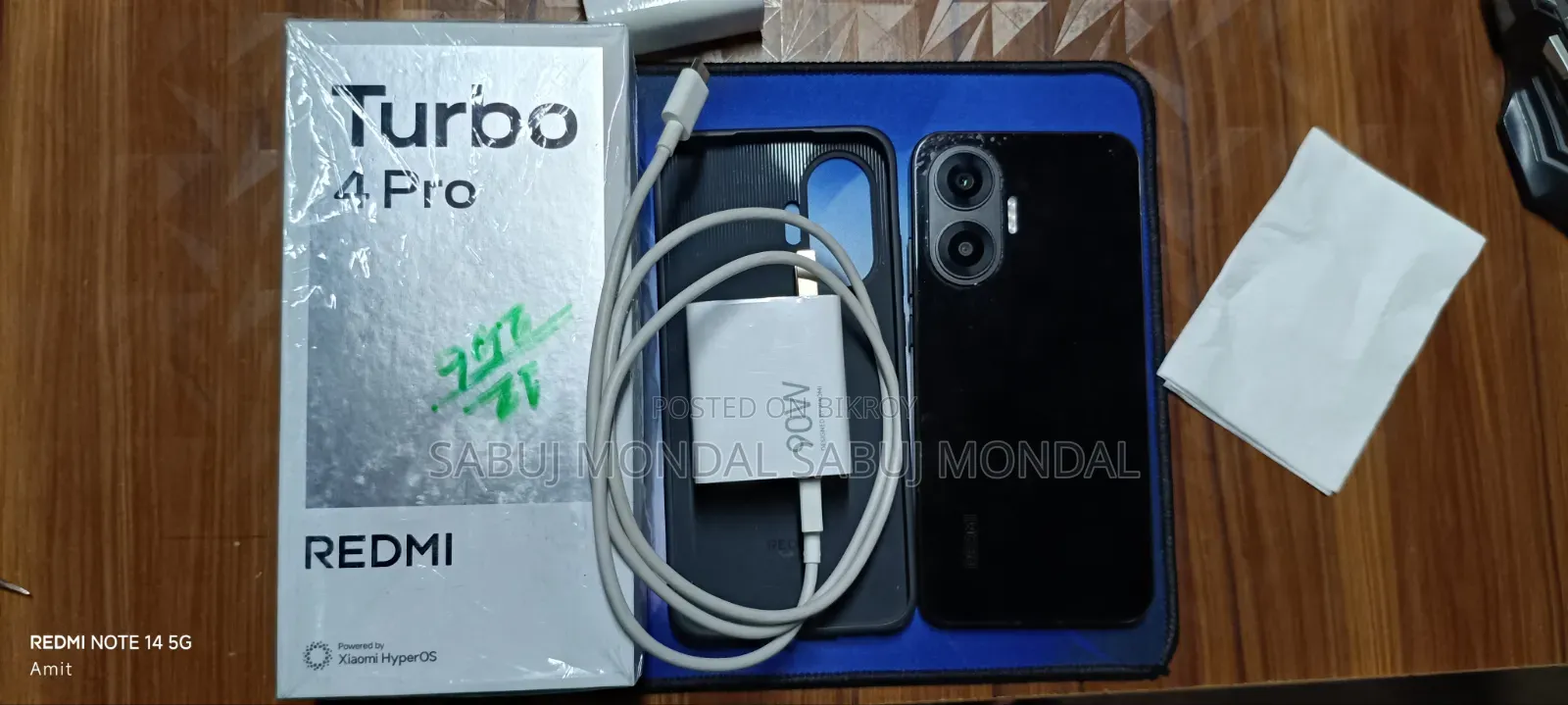 Xiaomi Redmi Turbo 4 Pro 256 GB Black