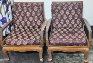 ৫ সিটের সেগুন কাঠের সোফা।