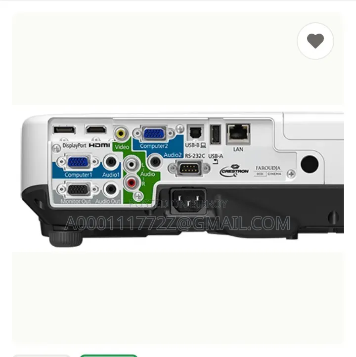 Epson Eb-1940w 4200 Ansi Lumens Projector