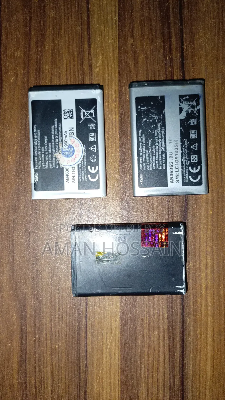 Samsung, Nokia Battery