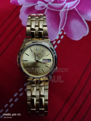 Original Seiko 5 Automatic Gold-Tone Watch (SNK366K1)