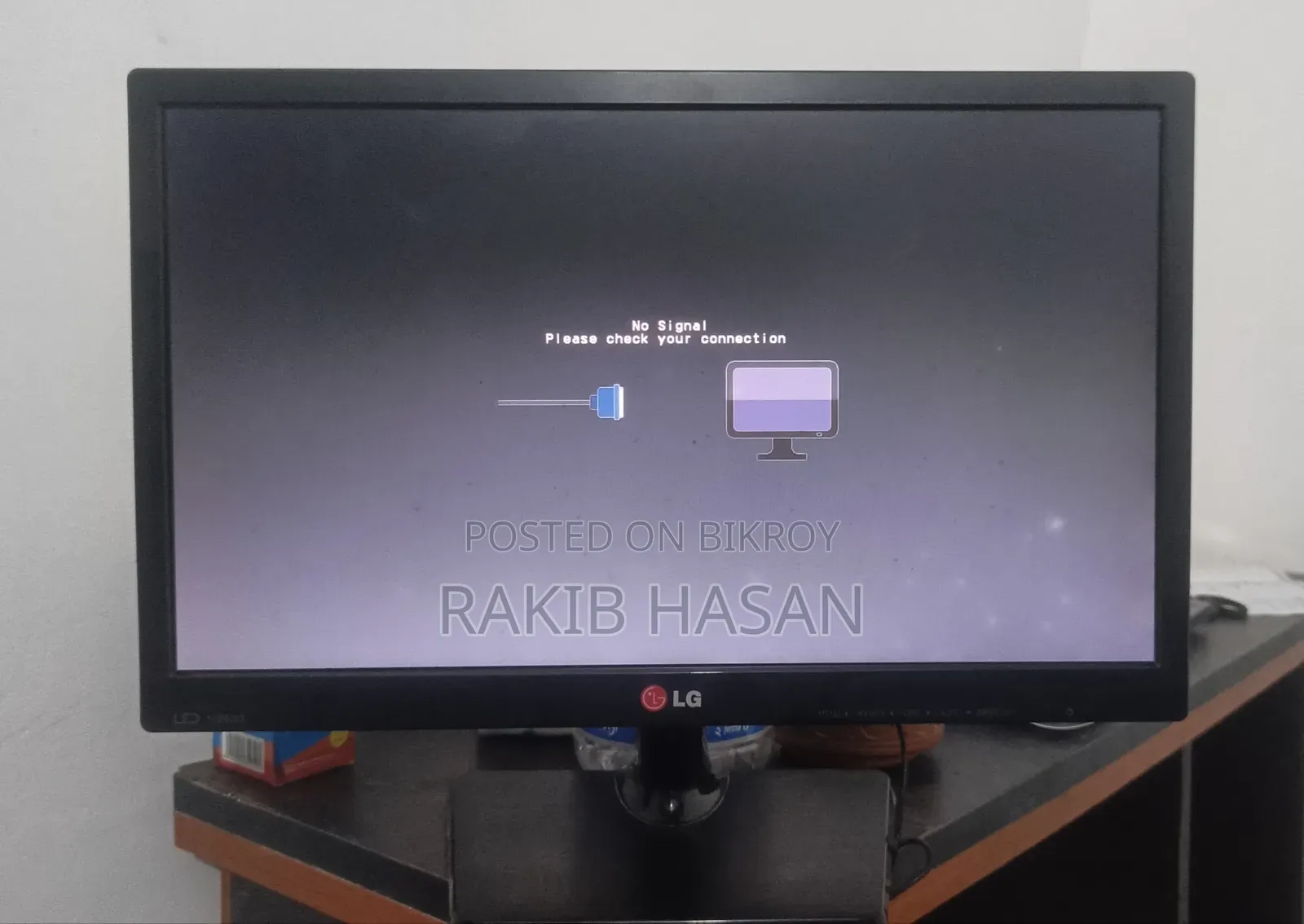 এলজি ১৯ ইঞ্চি এলইডি মনিটর বিক্রির জন্য