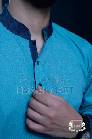 Noob Emamemart Premium Soft Cotton Exclusive Design New Panjabi. Styli