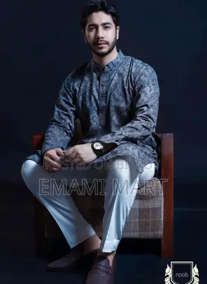 Noob Men’s Color Regular Fit Premium Panjabi Soft Cotton Exclusive Des