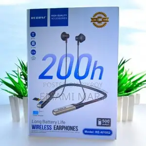 Regrsi RE-NY052 Wireless Neckband Bluetooth Earphone