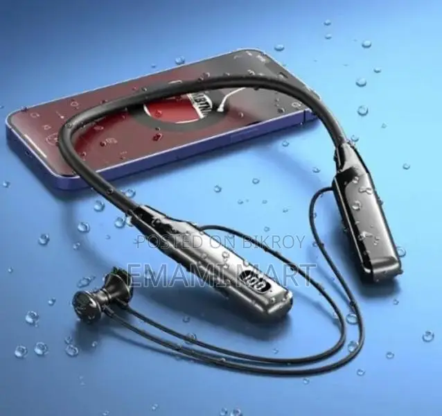 Regrsi RE-NY052 Wireless Neckband Bluetooth Earphone