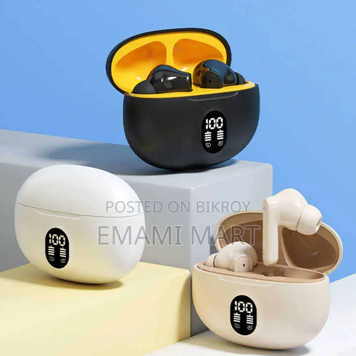 Wireless Earbuds Micro A04 Airpods Air 39 Earbuds Micro Clear Sound, B