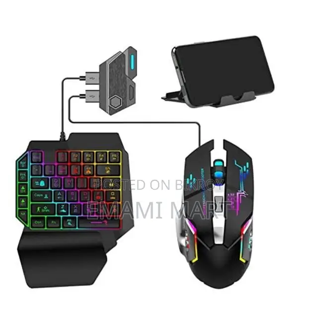 MK500 5-in-1 Combo Gaming Keyboard And Mouse