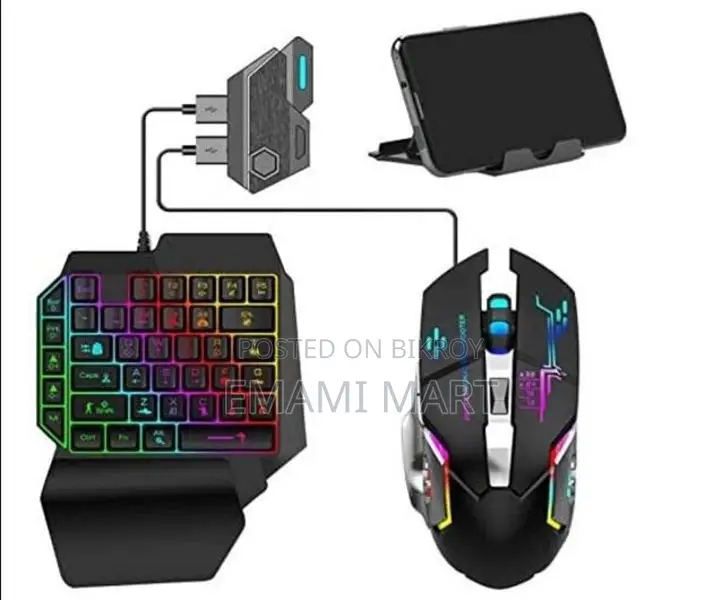 MK500 5-in-1 Combo Gaming Keyboard And Mouse