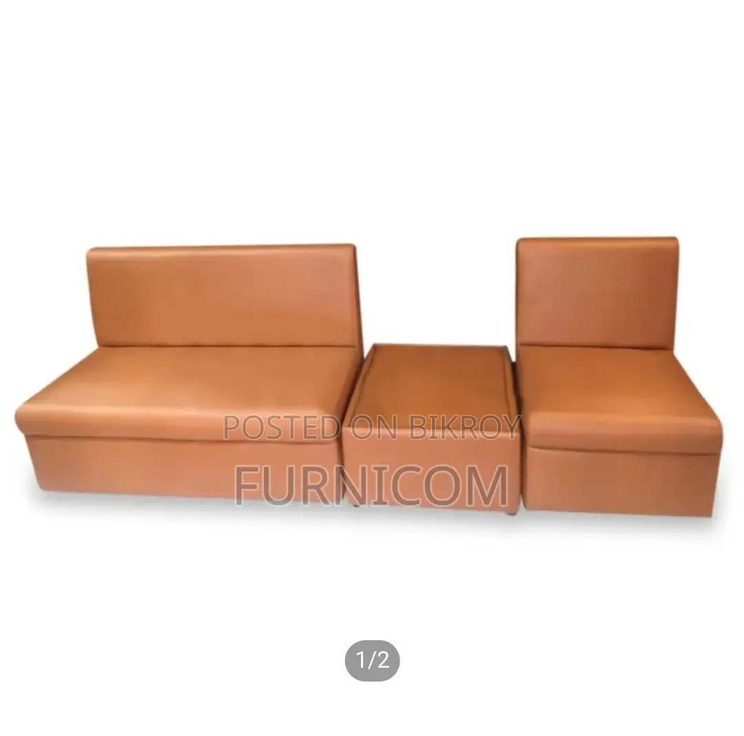 Sofa Armless with side table