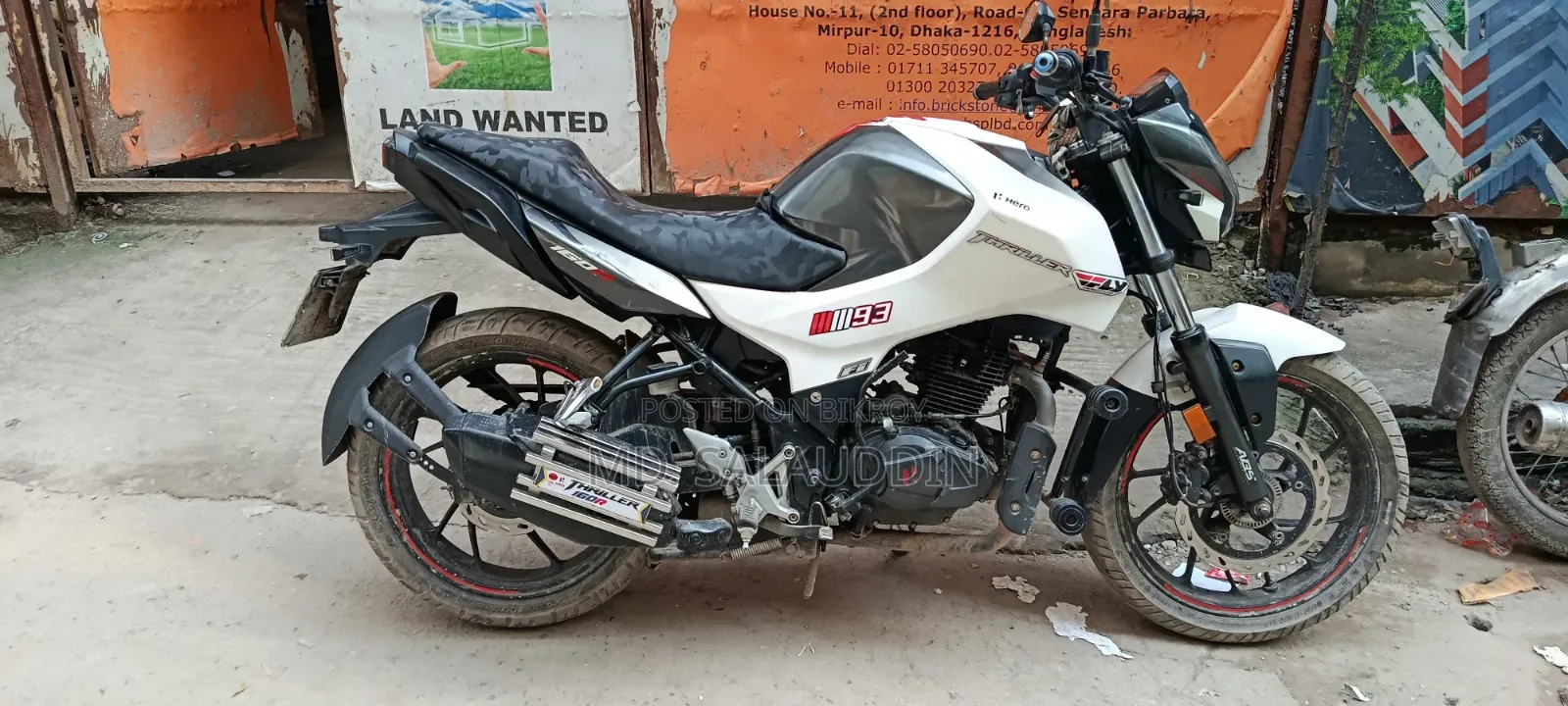 Hero Thriller 160R 2021 White