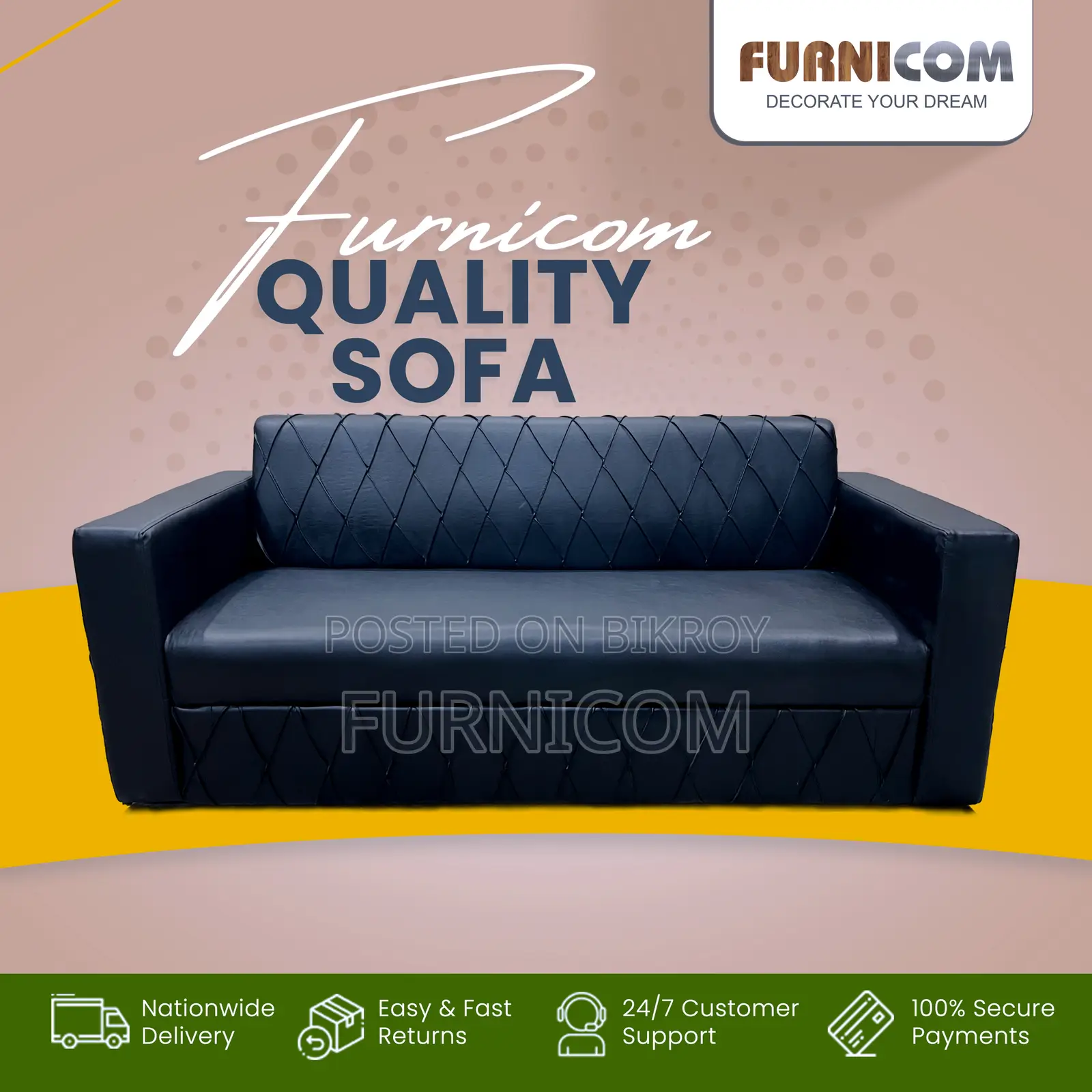 Furnicom Sofa/ Sofa/ Sofa Set/ L shape sofa/ Corner Sofa/ Apple sofa/ 