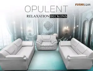 Furnicom Exclusive Wooden sofa / White sofa / Sofa set / luxury sofa /